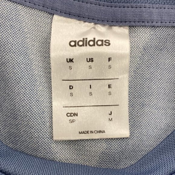 Adidas Men T-shirts Running Essentials Training Lifestyle Cyan (size Sma… - Picture 4 of 7